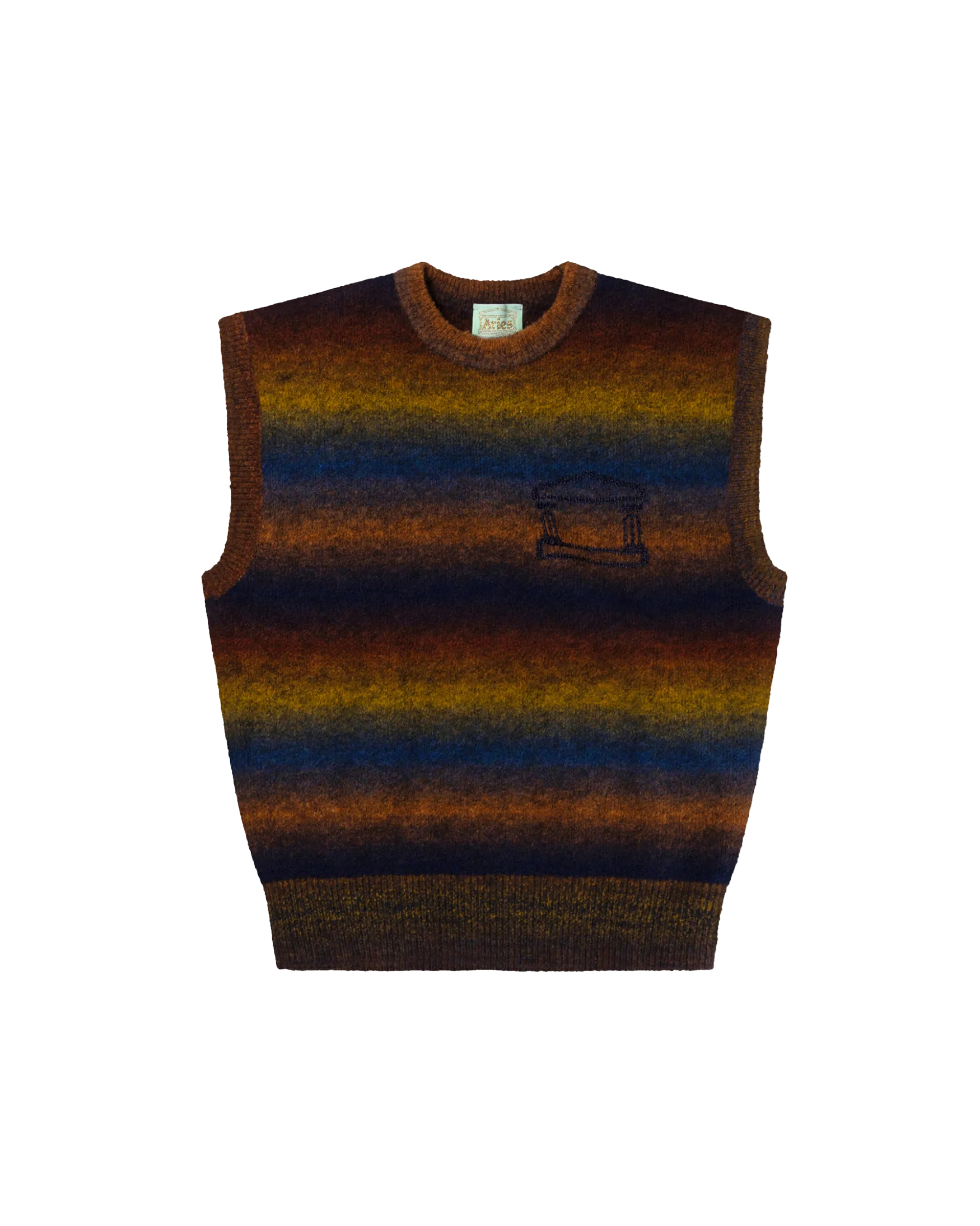 Boucle Space Dye Knit Vest