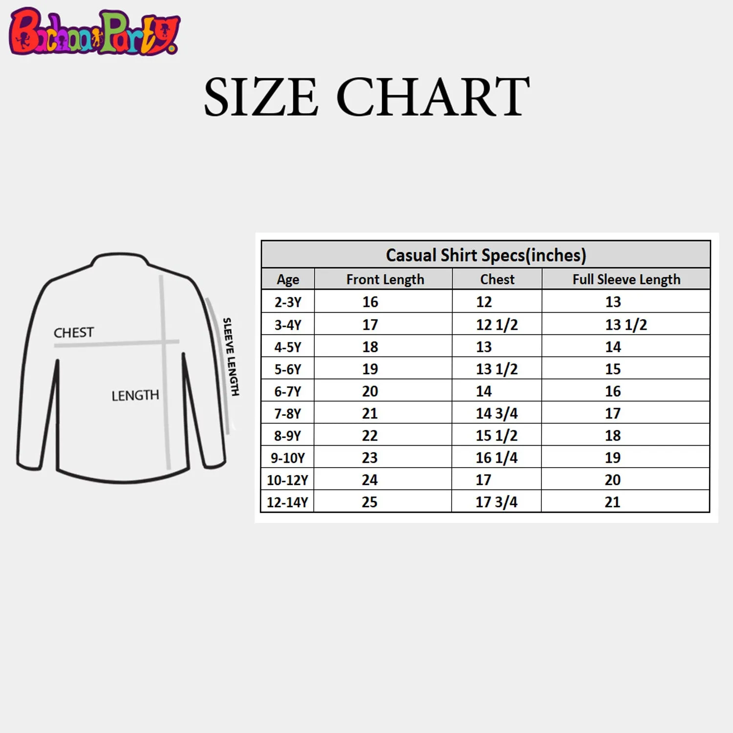 Boys Casual Shirt Free Style