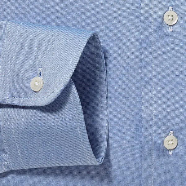 Button Down Pinpoint Blue - Classic