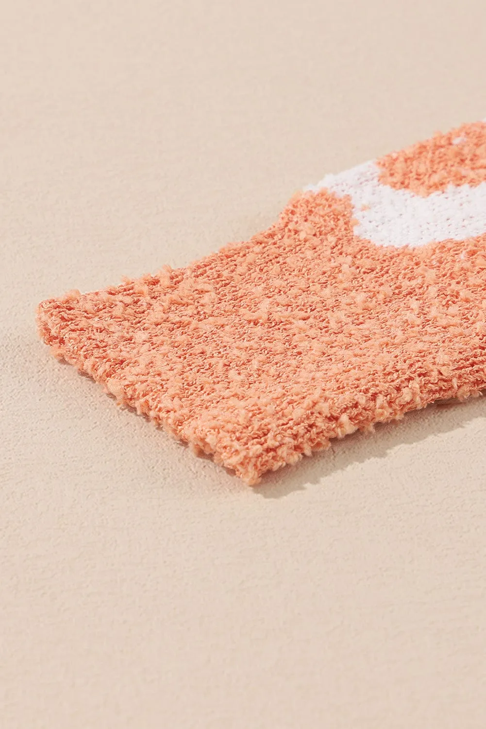 Casual Knit Sweater with Hearts