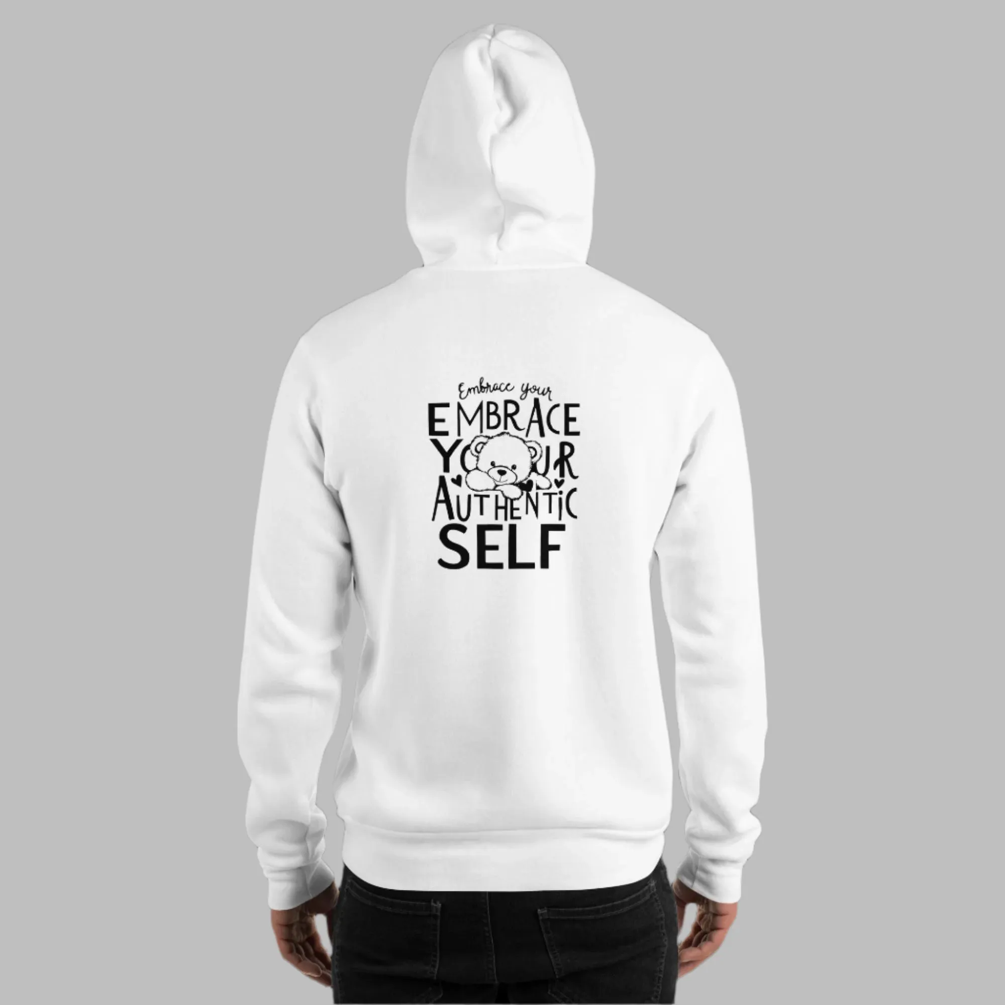Classic Embroidered Unisex Hoodie