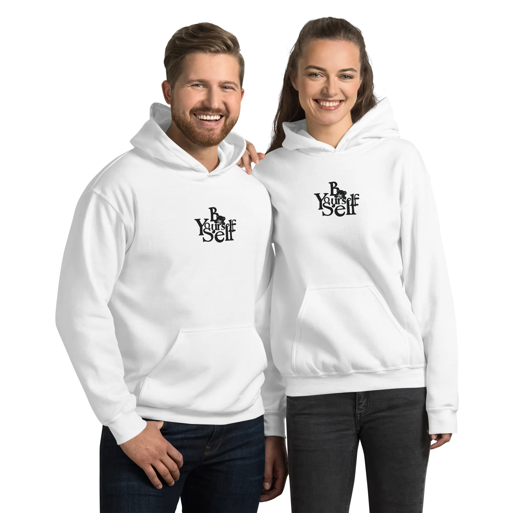 Classic Embroidered Unisex Hoodie