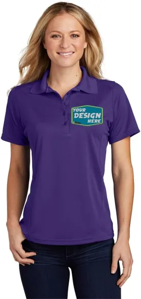 Custom Embroidered Women's Polo Shirts - Create Your Style