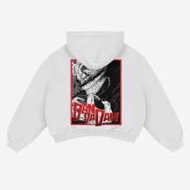 Dandadan Hoodie – Okarun Manga Panel Design in Premium 360 GSM Cotton