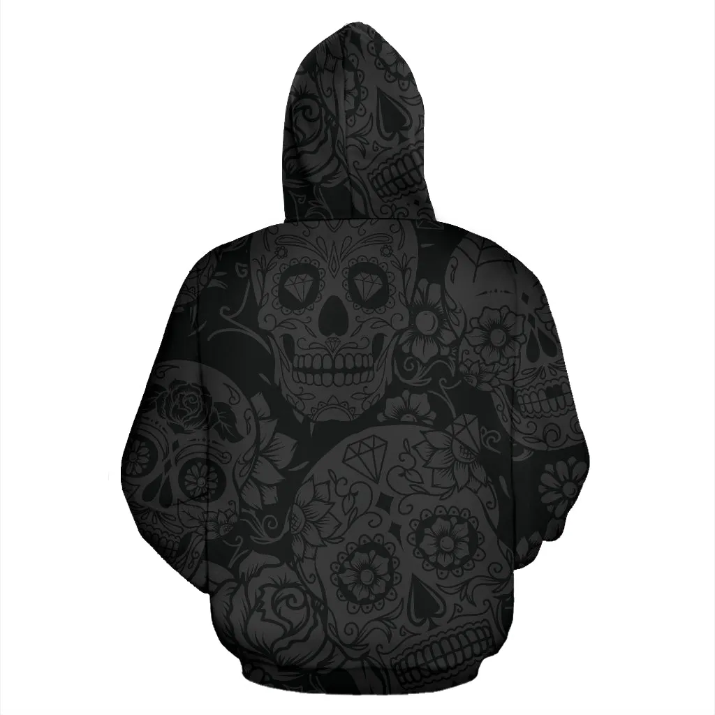 Dark Sugar Skull Hoodie