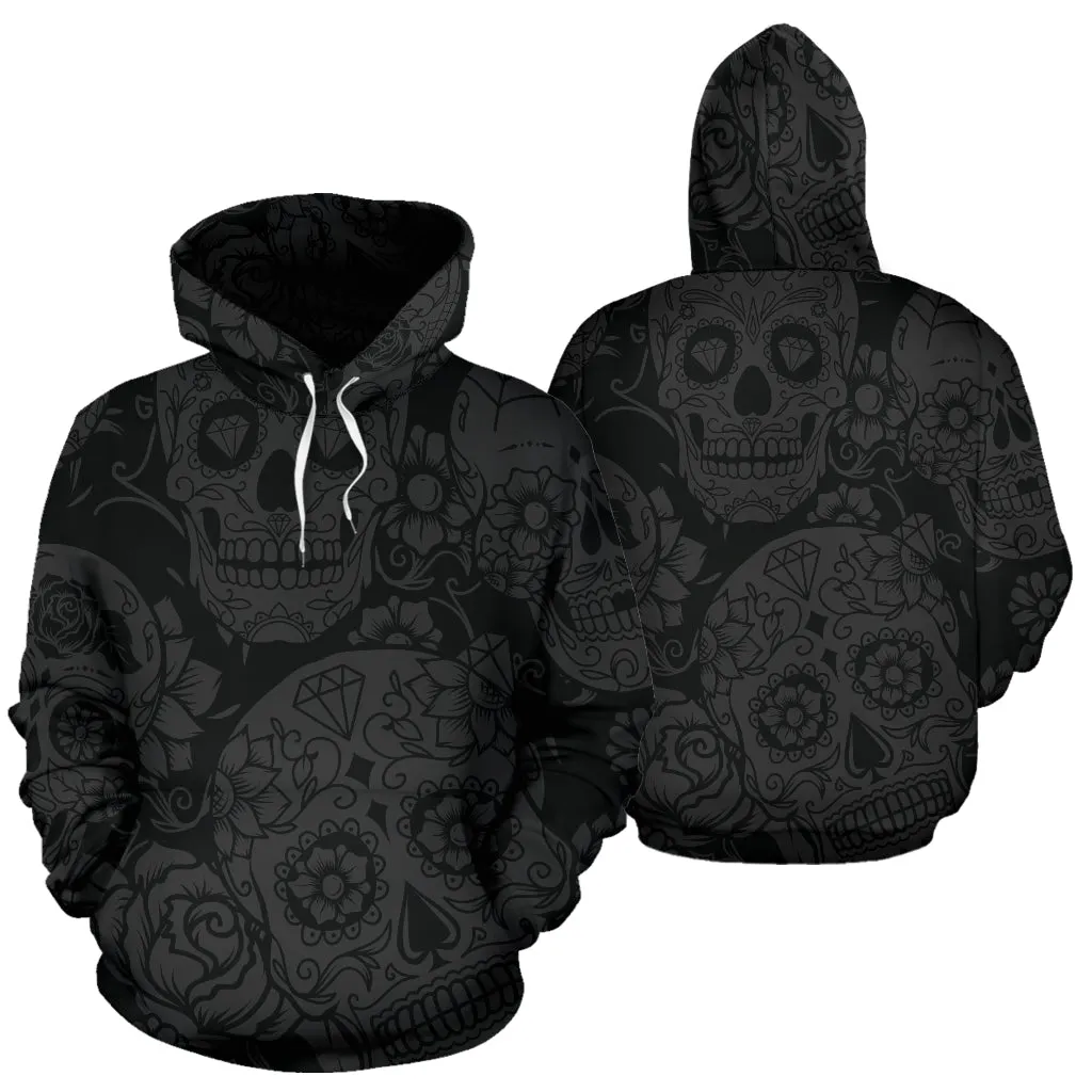 Dark Sugar Skull Hoodie
