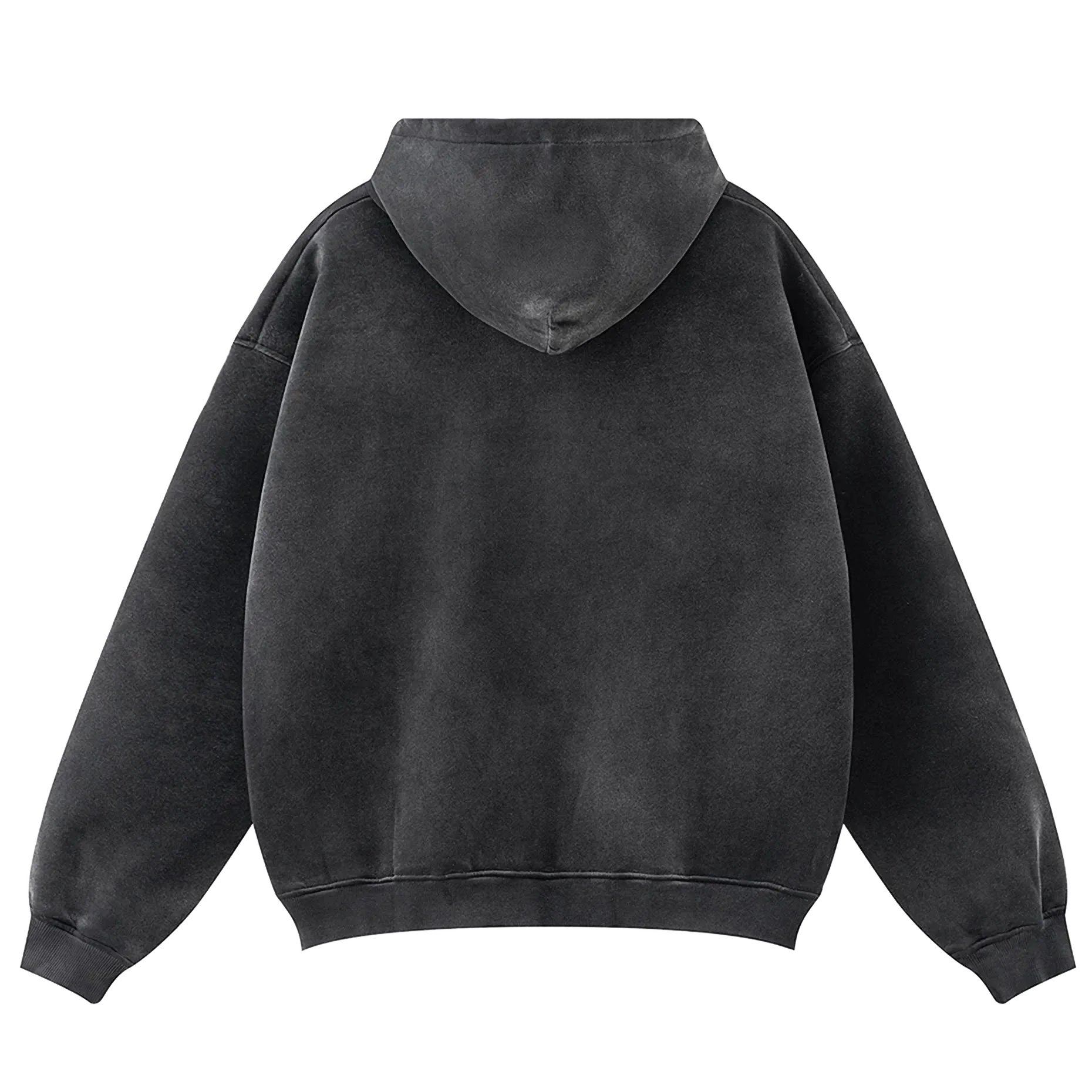 'Divinity' Graphic Print Oversized Cotton Hoodie