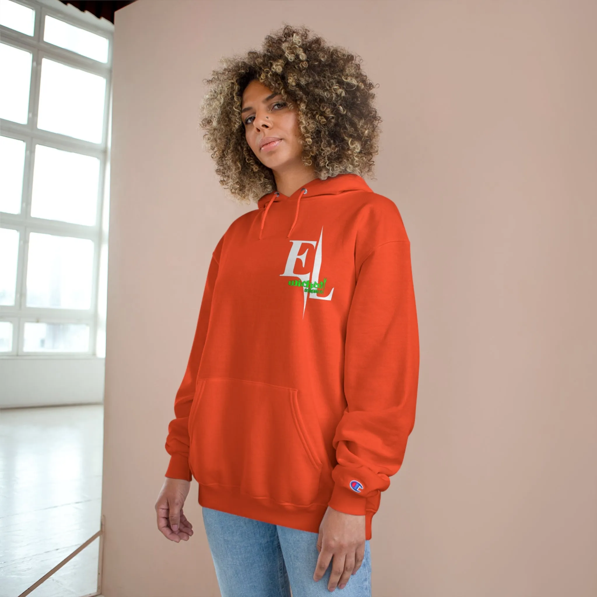 EL Cryptic (Neon Green) Old School Men's  Hoodie