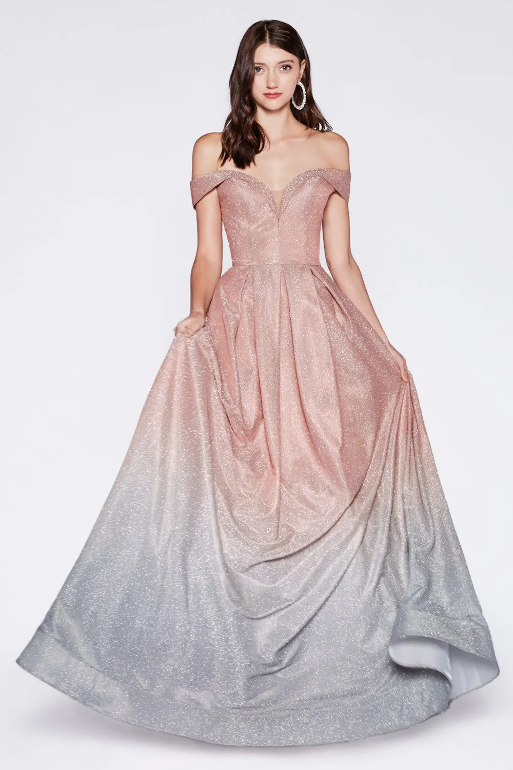 Fitted ponte bridal gown