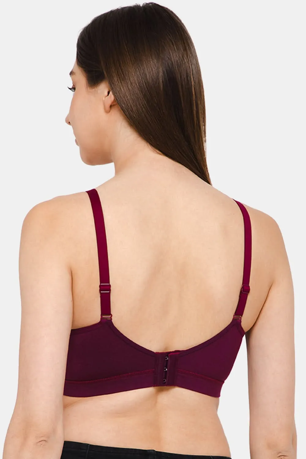 Full Coverage Non-Padded Non-Wired Intimacy T-Shirt Saree Bra - DEF F