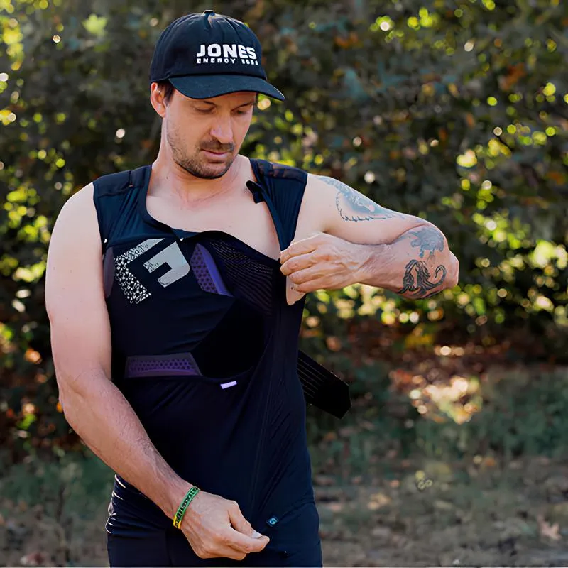 G-FORM MX Spike Chest Back Shirt RZ/Black