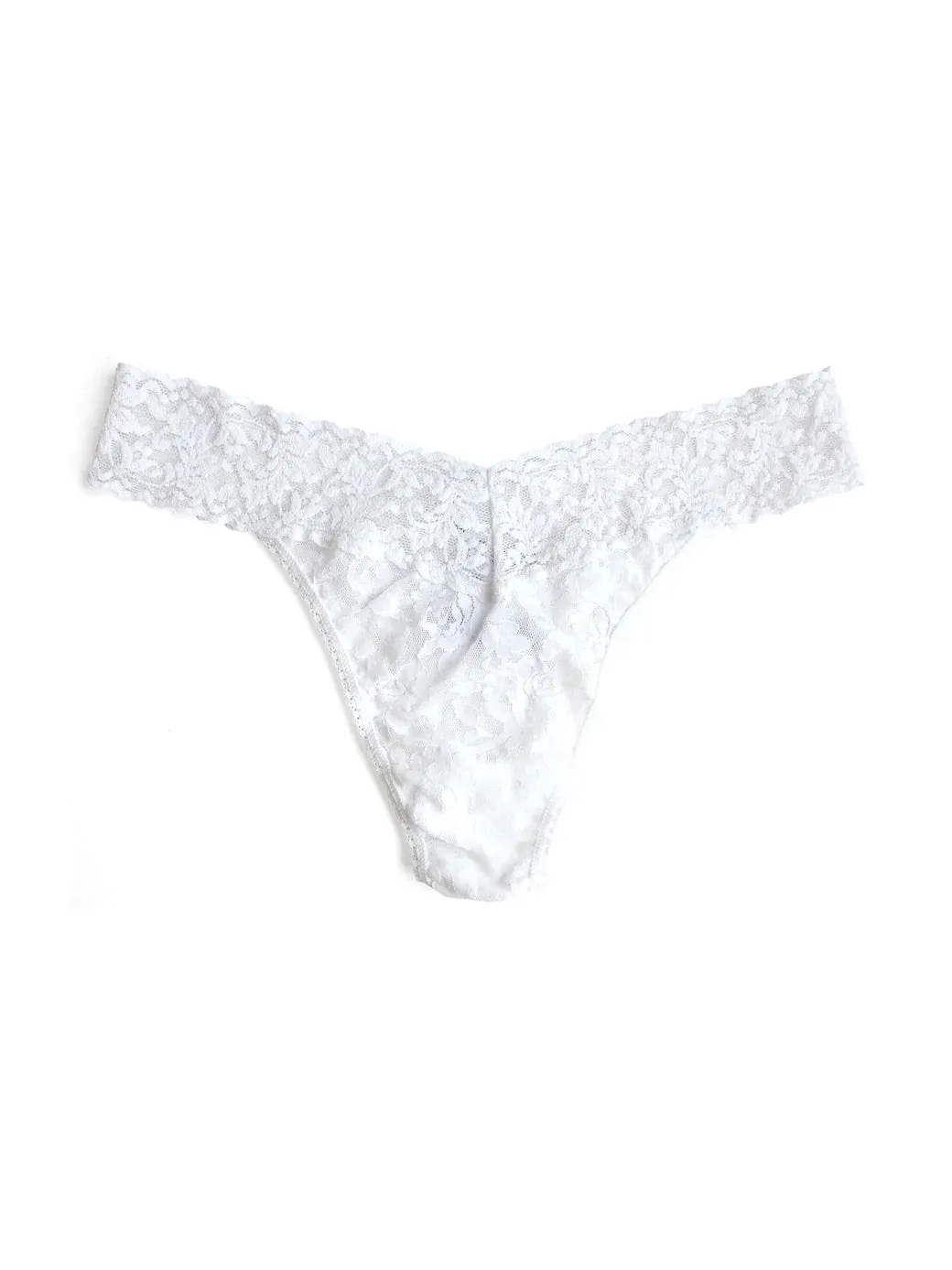 Hanky Panky Signature Lace Original Rise Thong - White