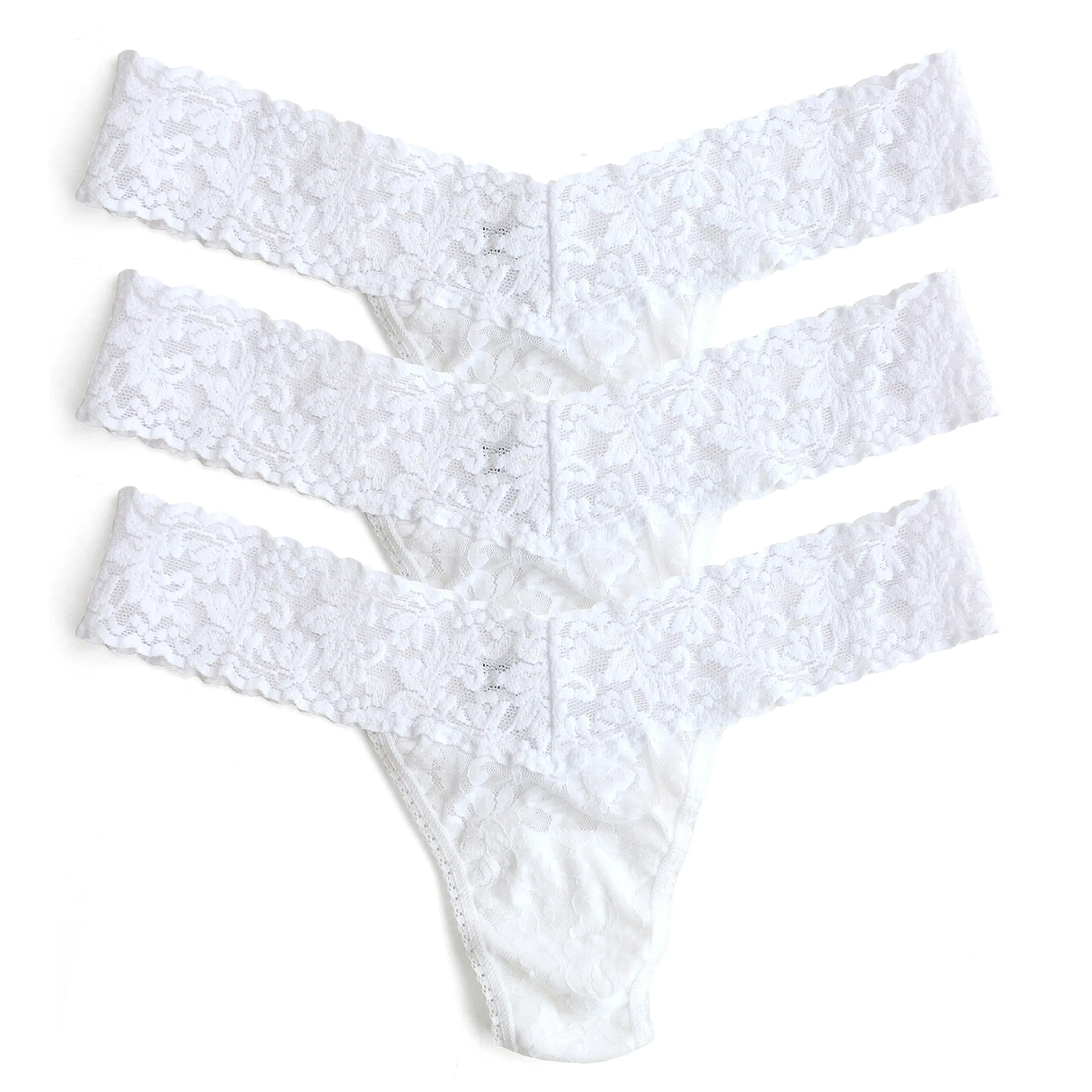 Hanky Panky Signature Lace Original Rise Thong - White