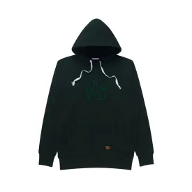 Hoodie NEUE CROWN FOREST GREEN