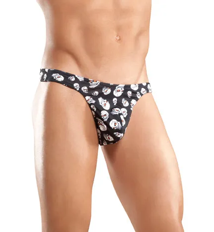 Limited Stock: Male Power Voodoo Skulls Bong Thong - Clearance Sale