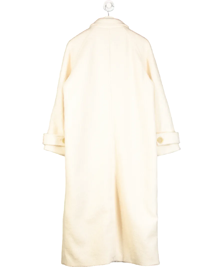 Lounge Underwear Cream Shearling Style Coat UK M
