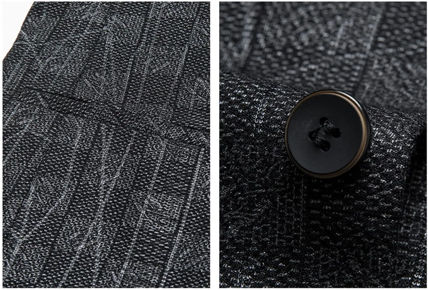 Men Plaid Printed Sport Coat Vintage Checked 2 Button Casual Suit Jackets Lightweight Slim Single Breasted Blazer