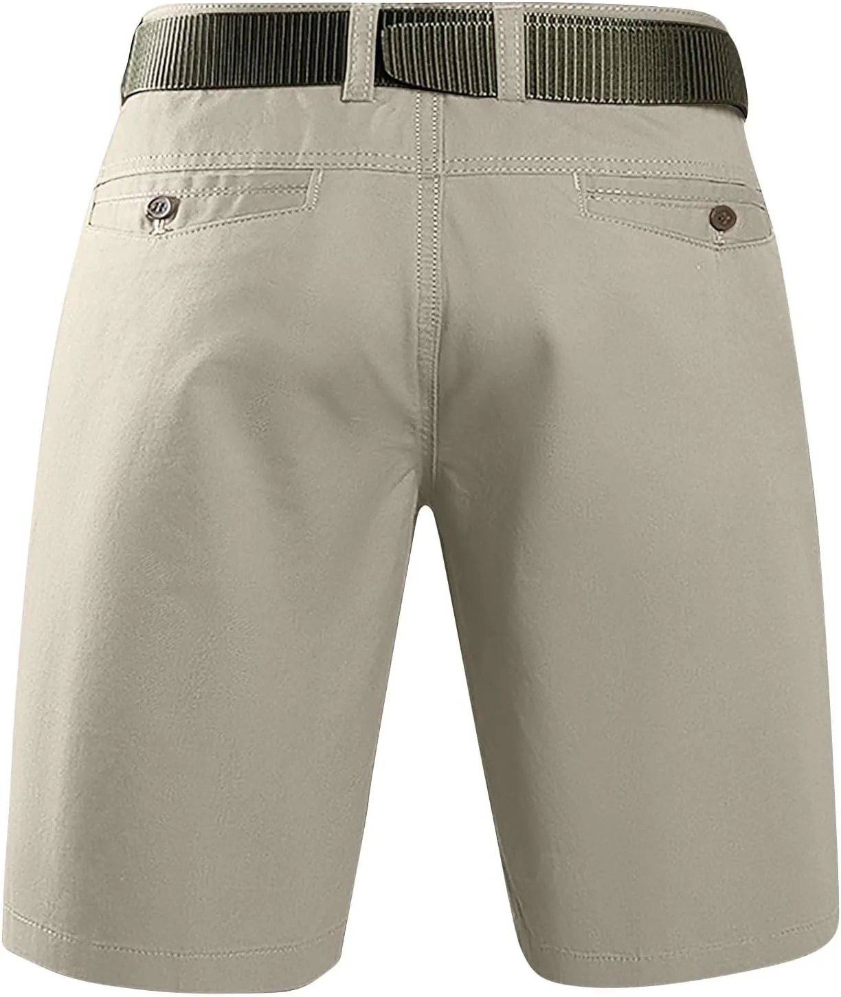 Men's Chino Shorts Summer Lightweight 9" Inch Cotton Golf Hybrid Dress Shorts Flat Front with Pockets for Casual Work