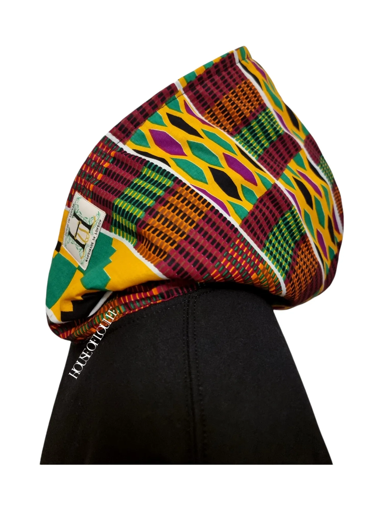 Original Black Kente Honourable Hoodie