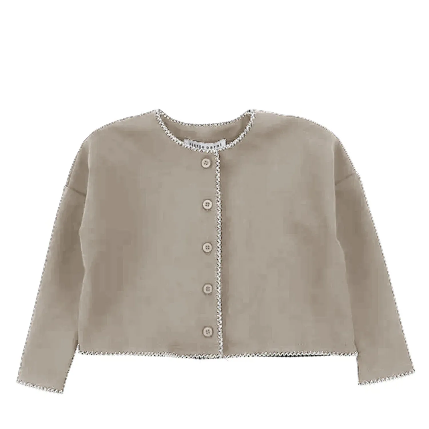 Parni Milano Cardigan- Taupe
