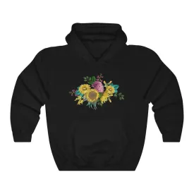 Pullover Hoodies-Vintage Flowers 101