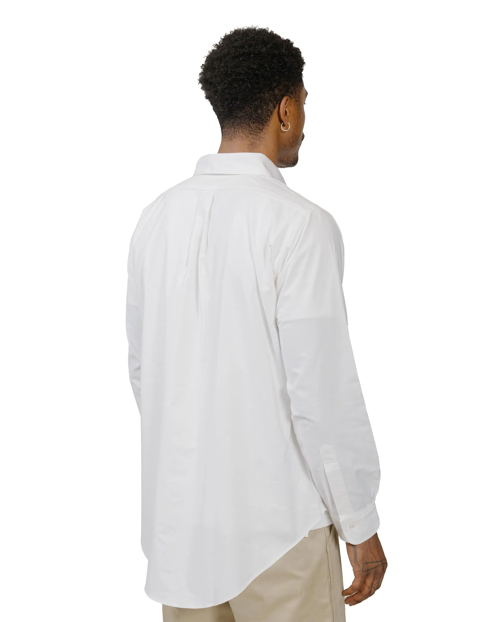 The Real McCoy's MS22008 Joe McCoy Button Down Shirt White
