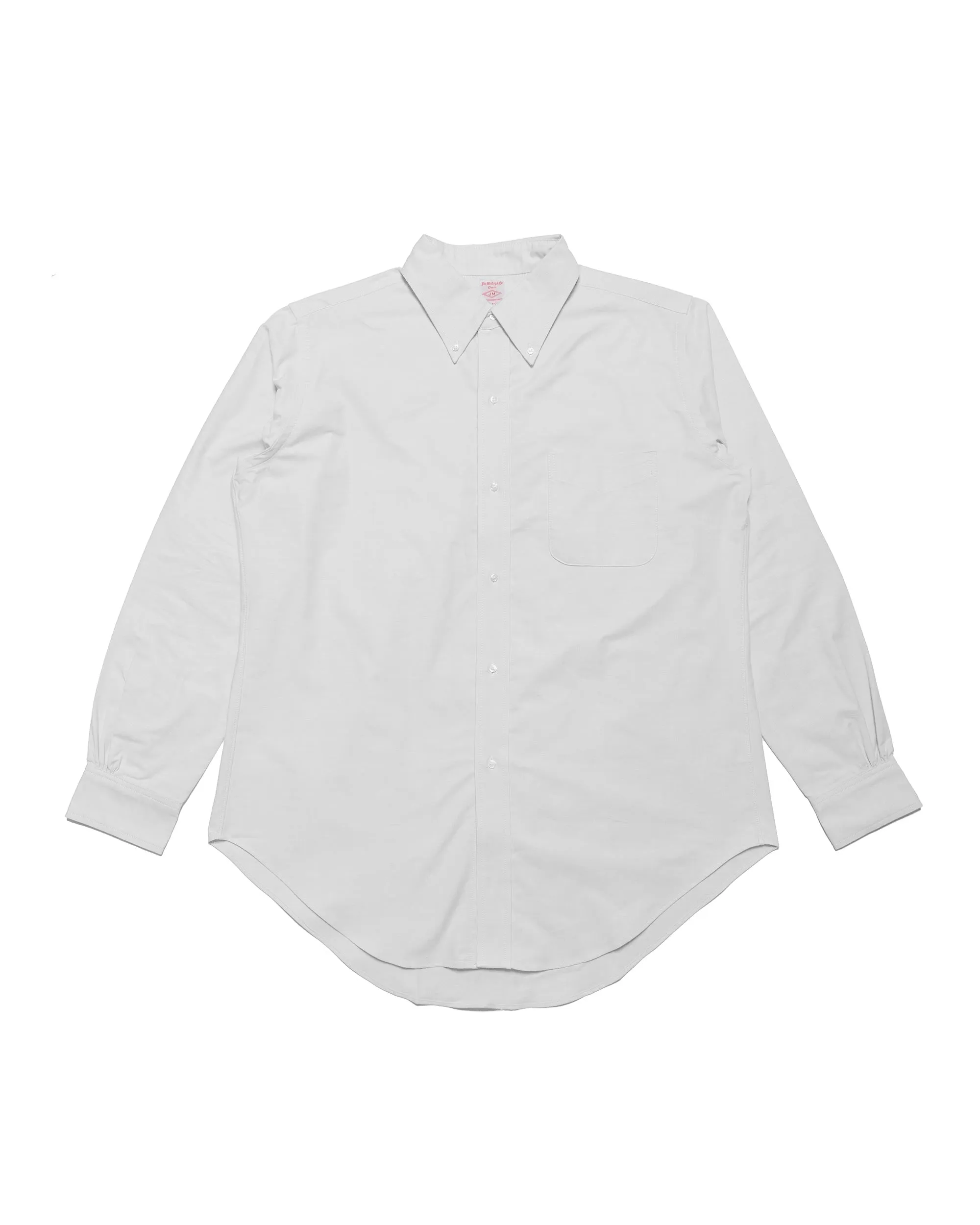 The Real McCoy's MS22008 Joe McCoy Button Down Shirt White