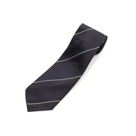 Tie Your Tie Navy Silk Stripe Tie