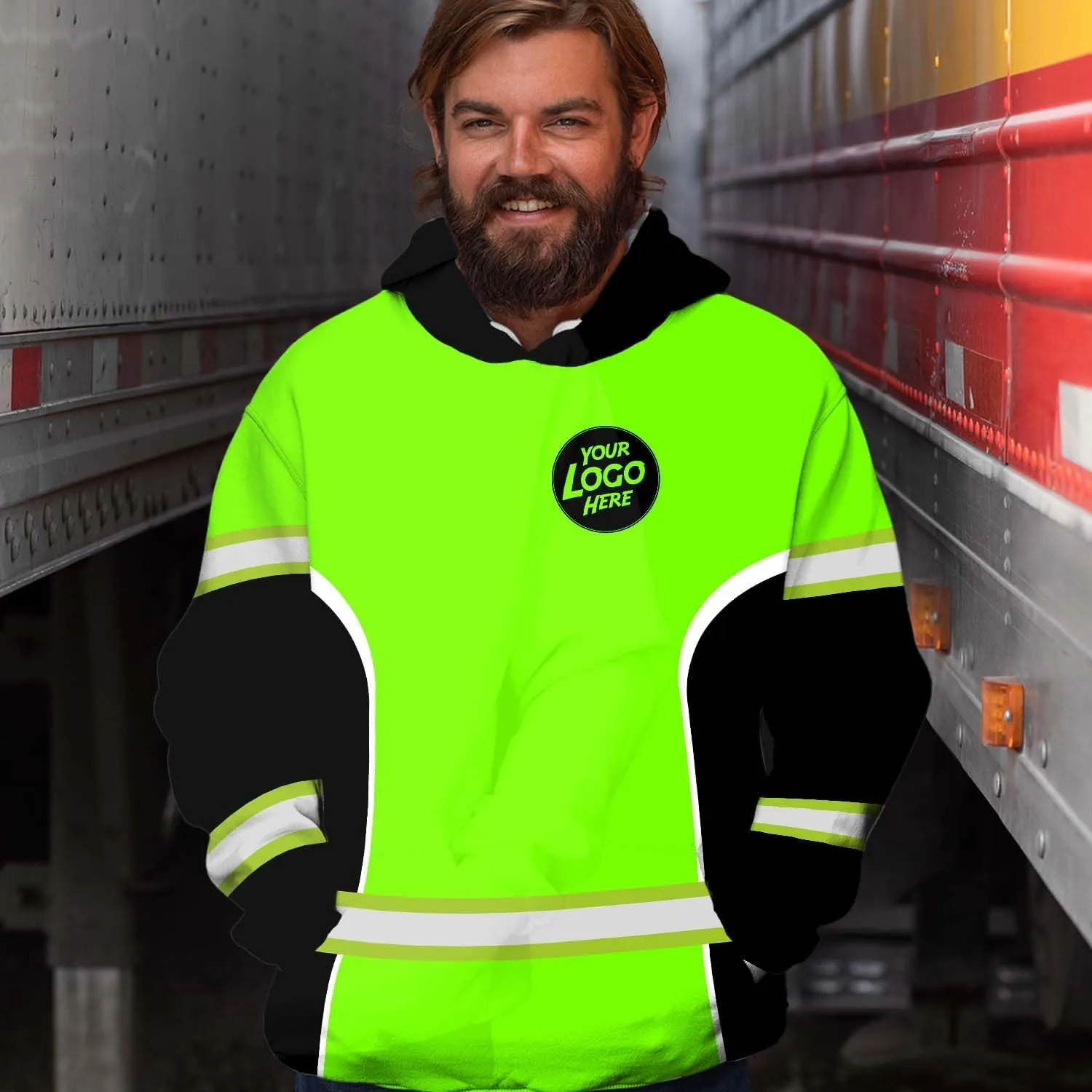 Uniform Company Reflective Polo Shirt High Visibility Shirt for Men Women Safety Polo Shirts Workwear for Worker