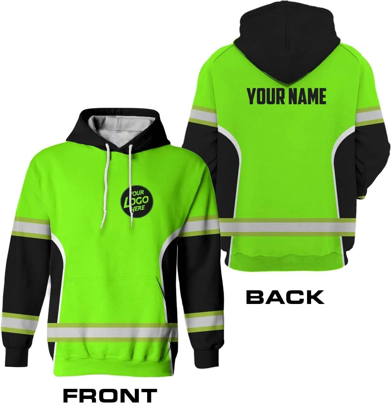 Uniform Company Reflective Polo Shirt High Visibility Shirt for Men Women Safety Polo Shirts Workwear for Worker