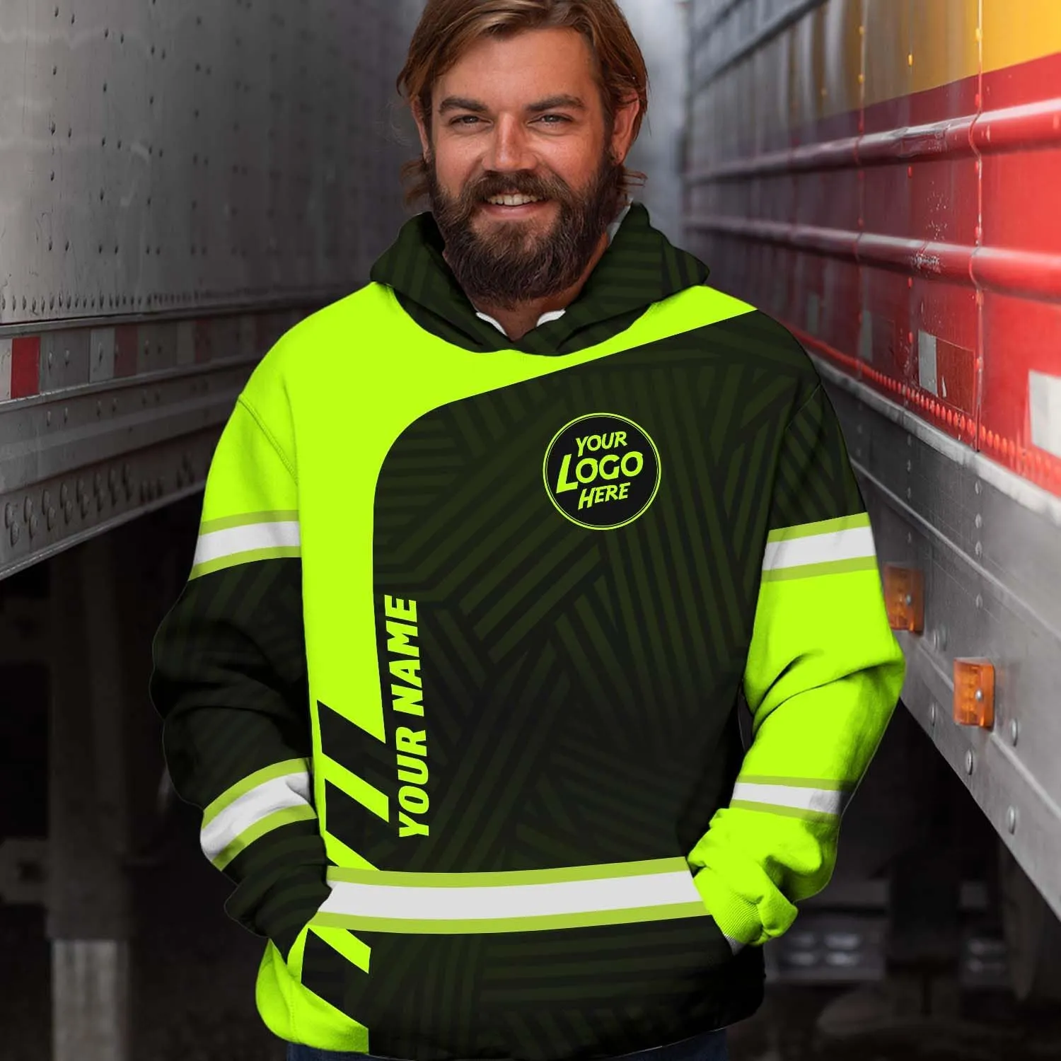 Uniform Company Reflective Polo Shirt High Visibility Shirt for Men Women Safety Polo Shirts Workwear for Worker