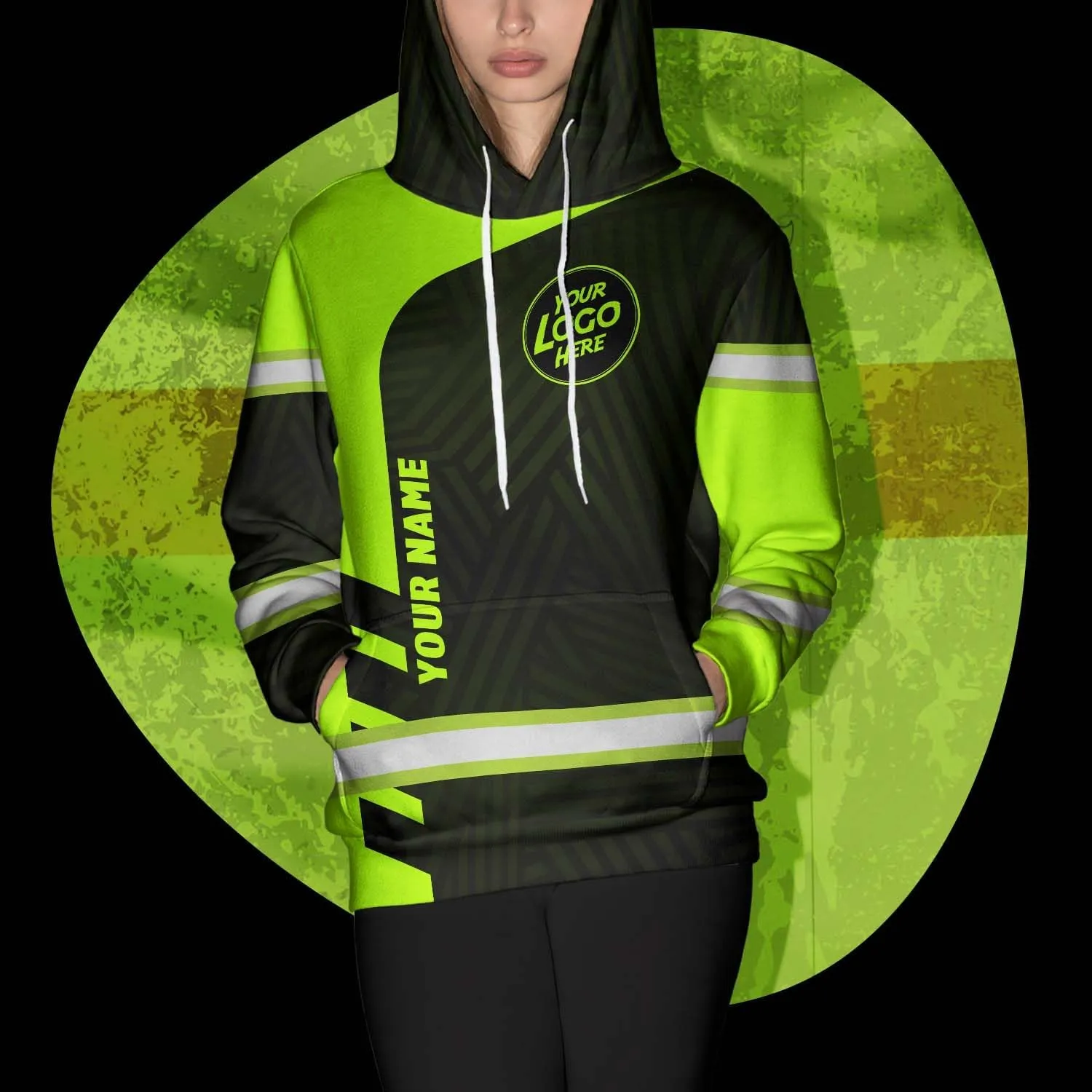 Uniform Company Reflective Polo Shirt High Visibility Shirt for Men Women Safety Polo Shirts Workwear for Worker