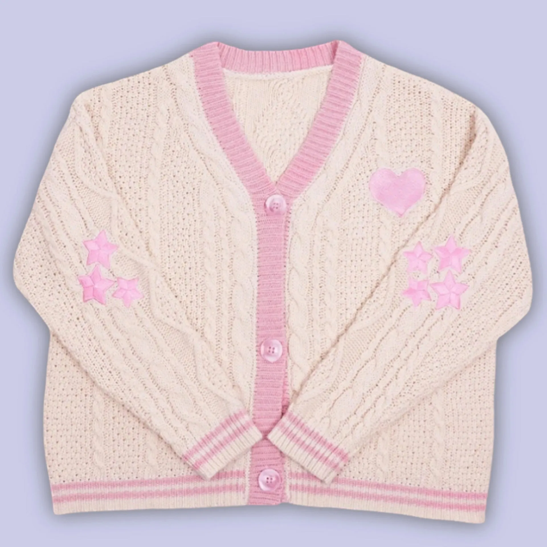 Women's Elegant Single Breasted Embroidered Casual Cardigans